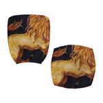 Watercolor Leo Zodiac Sign Print Office Chair Cover