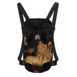 Watercolor Leo Zodiac Sign Print Pet Carrier Backpack