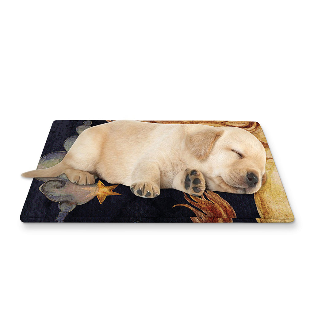 Watercolor Leo Zodiac Sign Print Pet Cooling Mat Cover