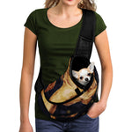 Watercolor Leo Zodiac Sign Print Pet Sling Carrier