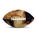 Watercolor Leo Zodiac Sign Print Rugby Ball