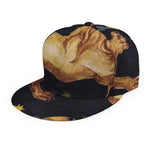 Watercolor Leo Zodiac Sign Print Snapback Cap