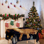 Watercolor Leo Zodiac Sign Print Tablecloth