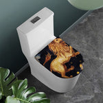 Watercolor Leo Zodiac Sign Print Toilet Lid Cover