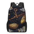 Watercolor Libra Zodiac Sign Print 17 Inch Backpack