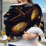 Watercolor Libra Zodiac Sign Print Baby Seat Cover