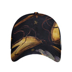 Watercolor Libra Zodiac Sign Print Baseball Cap