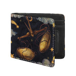 Watercolor Libra Zodiac Sign Print Bifold Wallet