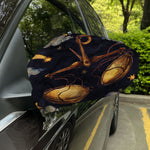 Watercolor Libra Zodiac Sign Print Car Side Mirror Covers