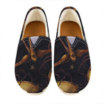 Watercolor Libra Zodiac Sign Print Casual Shoes