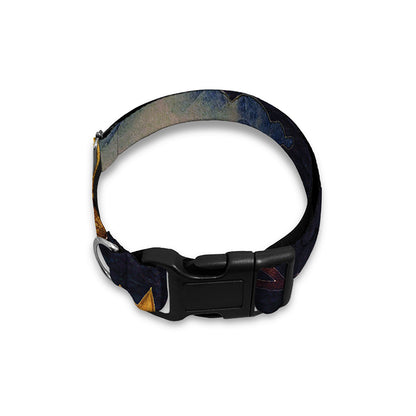 Watercolor Libra Zodiac Sign Print Dog Collar