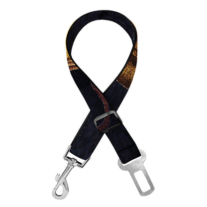 Watercolor Libra Zodiac Sign Print Dog Seat Belt