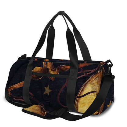 Watercolor Libra Zodiac Sign Print Gym Bag