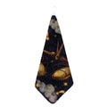 Watercolor Libra Zodiac Sign Print Hand Towel