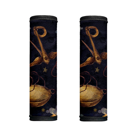 Watercolor Libra Zodiac Sign Print Handle Covers