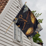 Watercolor Libra Zodiac Sign Print House Flag