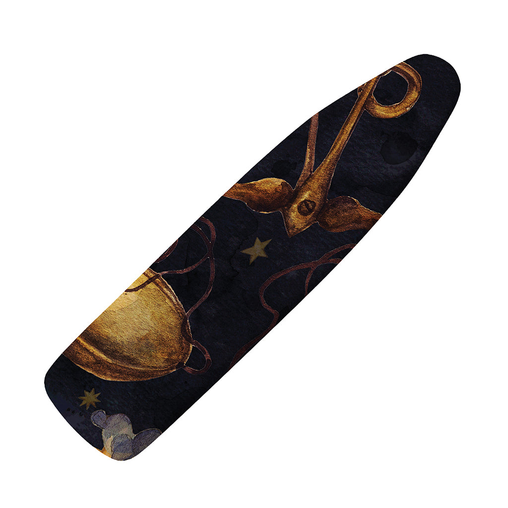 Watercolor Libra Zodiac Sign Print Ironing Board Cover