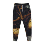 Watercolor Libra Zodiac Sign Print Jogger Pants