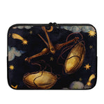 Watercolor Libra Zodiac Sign Print Laptop Sleeve