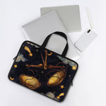 Watercolor Libra Zodiac Sign Print Laptop Sleeve With Handle