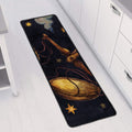 Watercolor Libra Zodiac Sign Print Long Kitchen Mat