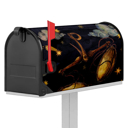 Watercolor Libra Zodiac Sign Print Mailbox Cover