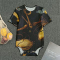 Watercolor Libra Zodiac Sign Print Men's Bodysuit