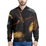 Watercolor Libra Zodiac Sign Print Men's Bomber Jacket
