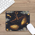Watercolor Libra Zodiac Sign Print Mouse Pad