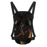 Watercolor Libra Zodiac Sign Print Pet Carrier Backpack