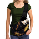 Watercolor Libra Zodiac Sign Print Pet Sling Carrier