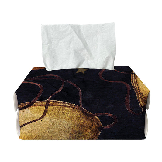 Watercolor Libra Zodiac Sign Print Rectangle Tissue Box Cover