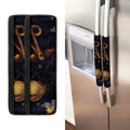 Watercolor Libra Zodiac Sign Print Refrigerator Handle Covers