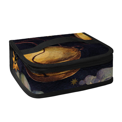Watercolor Libra Zodiac Sign Print Small Lunch Bag