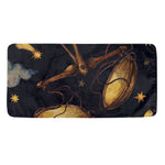 Watercolor Libra Zodiac Sign Print Towel