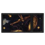 Watercolor Libra Zodiac Sign Print Trifold Wallet