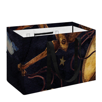 Watercolor Libra Zodiac Sign Print Utility Tote Bag