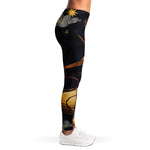 Watercolor Libra Zodiac Sign Print Women's Leggings
