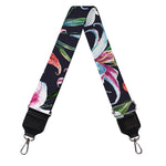 Watercolor Lily Flowers Pattern Print Bag Strap