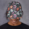 Watercolor Lily Flowers Pattern Print Baseball Cap