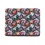Watercolor Lily Flowers Pattern Print Bifold Wallet