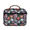 Watercolor Lily Flowers Pattern Print Briefcase Bible Bag