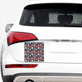 Watercolor Lily Flowers Pattern Print Car Sticker
