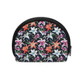 Watercolor Lily Flowers Pattern Print Coin Purse