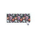 Watercolor Lily Flowers Pattern Print Extended Mouse Pad