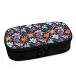 Watercolor Lily Flowers Pattern Print Insulin Cooler Travel Case