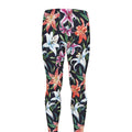 Watercolor Lily Flowers Pattern Print Men's Leggings