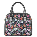 Watercolor Lily Flowers Pattern Print Shoulder Handbag