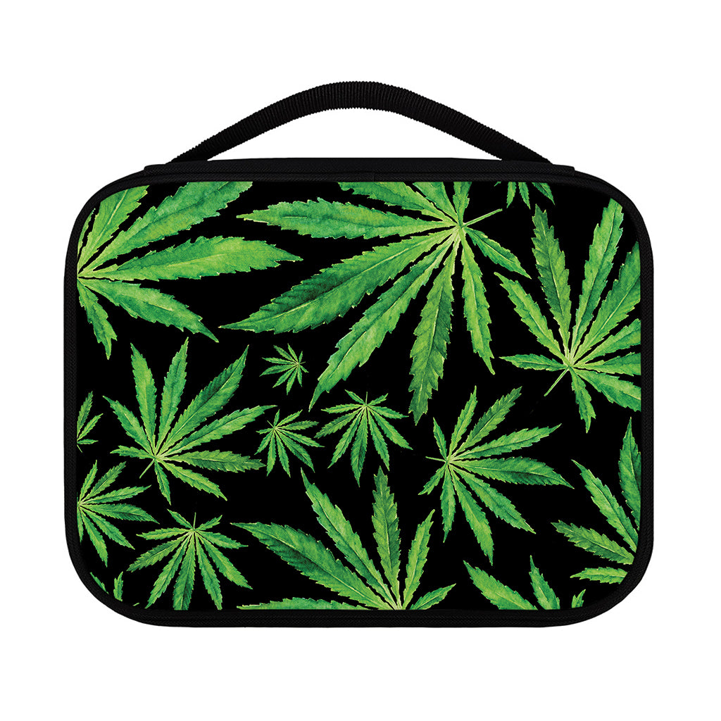 Watercolor Marijuana Leaf Pattern Print Classic Bible Case