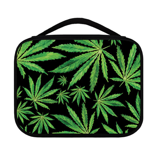 Watercolor Marijuana Leaf Pattern Print Classic Bible Case